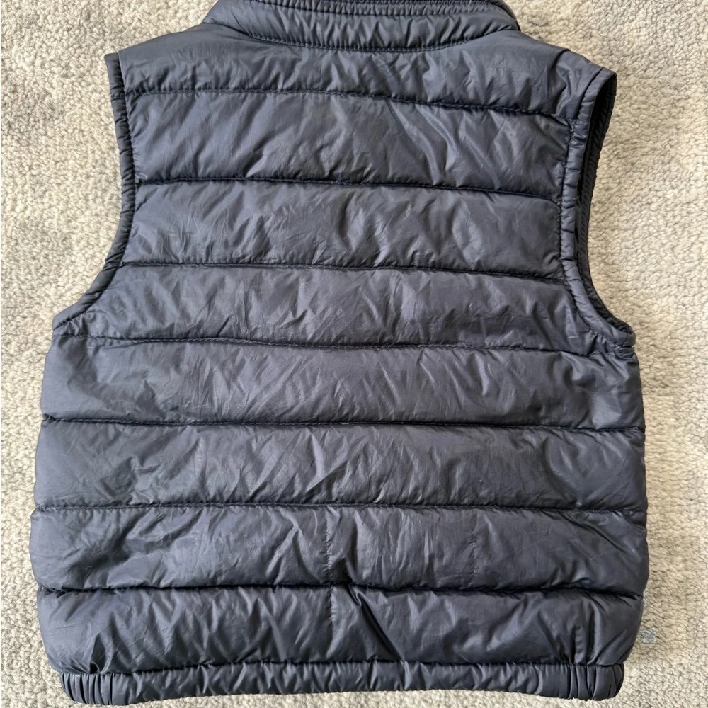 Moncler Kids Night Blue Puffer Vest - Size 2